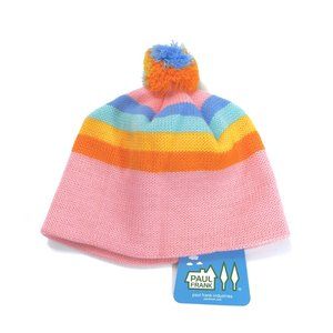 Paul Frank Pink Beanie Hat with Pom Pom, Women's One Size, Brand New with Tag